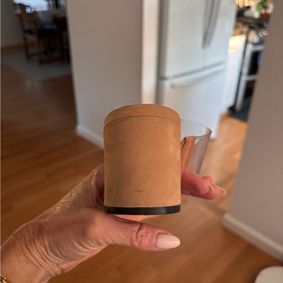 SCHUTZ Tan Mules Sleek Minimalist Design - Picture 10 of 14